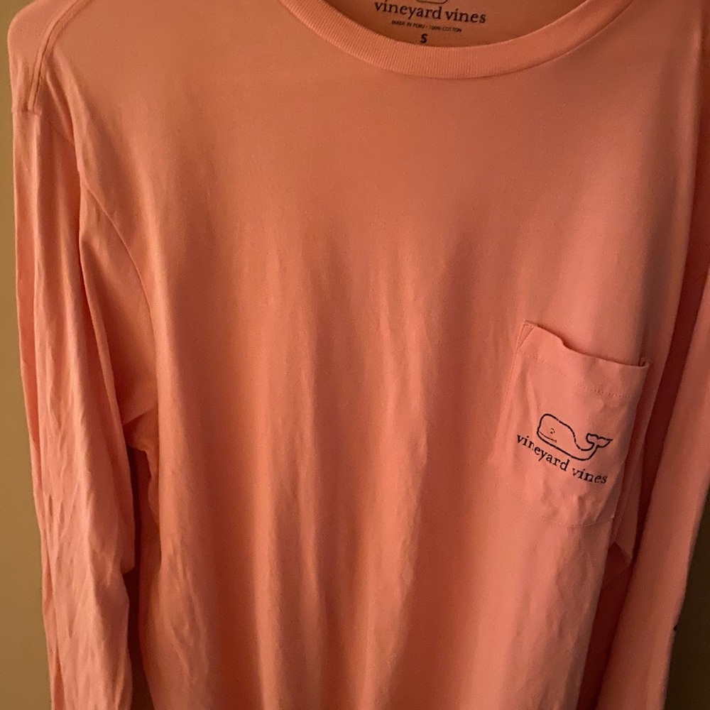 Vineyard Vines pink long sleeve